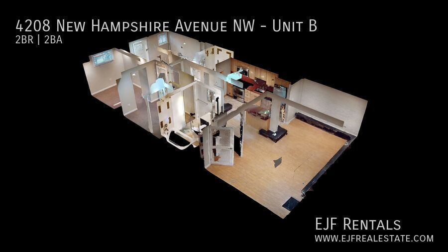 Spacious Two Bedroom Two Bathroom Petworth Apartment! property image