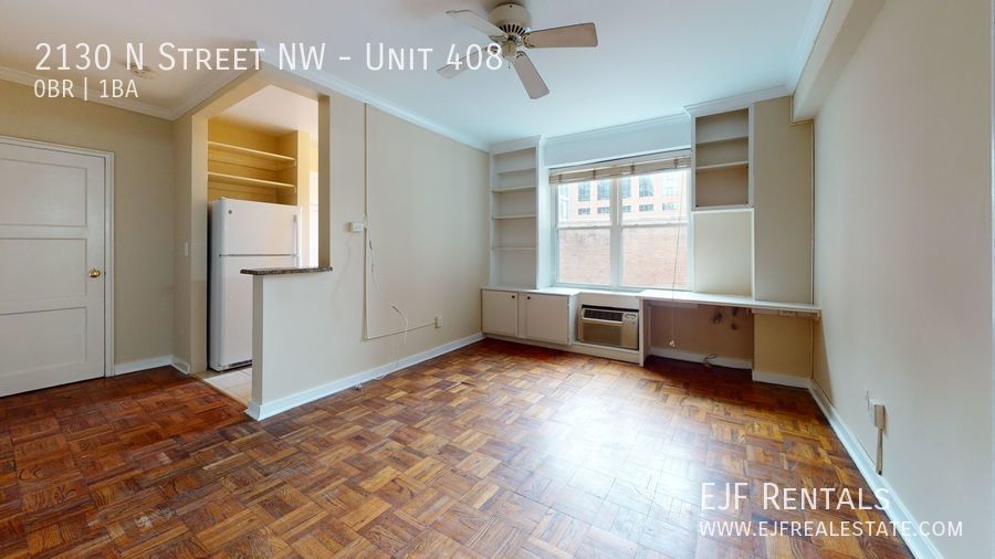 Dupont East Studio Apartment W/Private Roof Deck, Built-In Shelving, & More! property image
