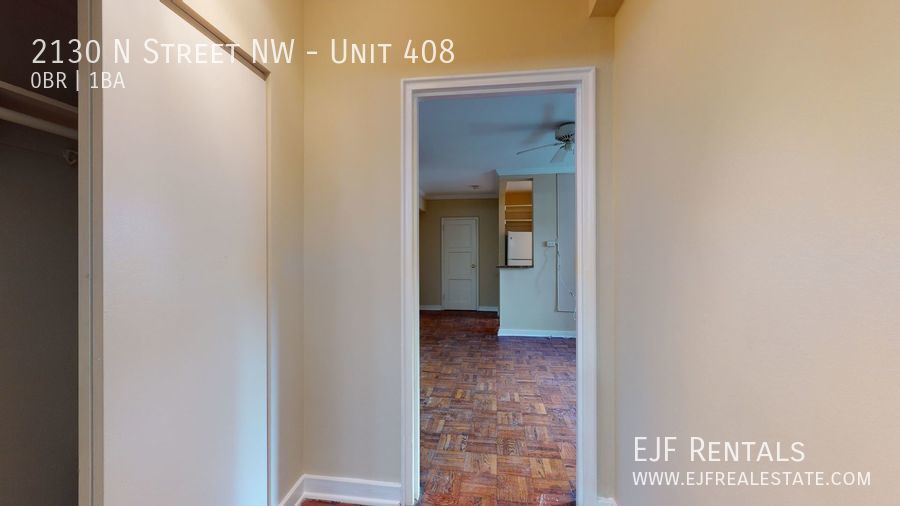 Dupont East Studio Apartment W/Private Roof Deck, Built-In Shelving, & More! property image