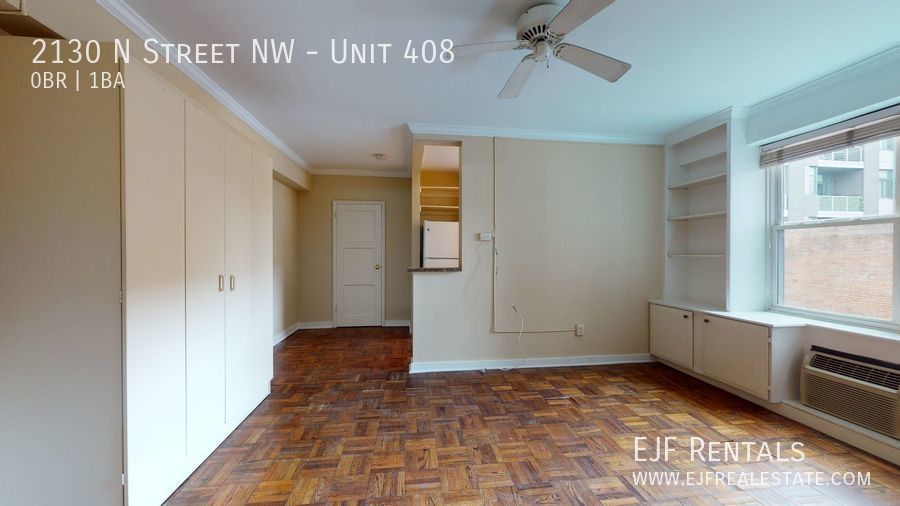 Dupont East Studio Apartment W/Private Roof Deck, Built-In Shelving, & More! property image