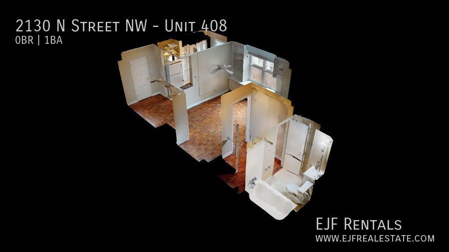 Dupont East Studio Apartment W/Private Roof Deck, Built-In Shelving, & More! property image