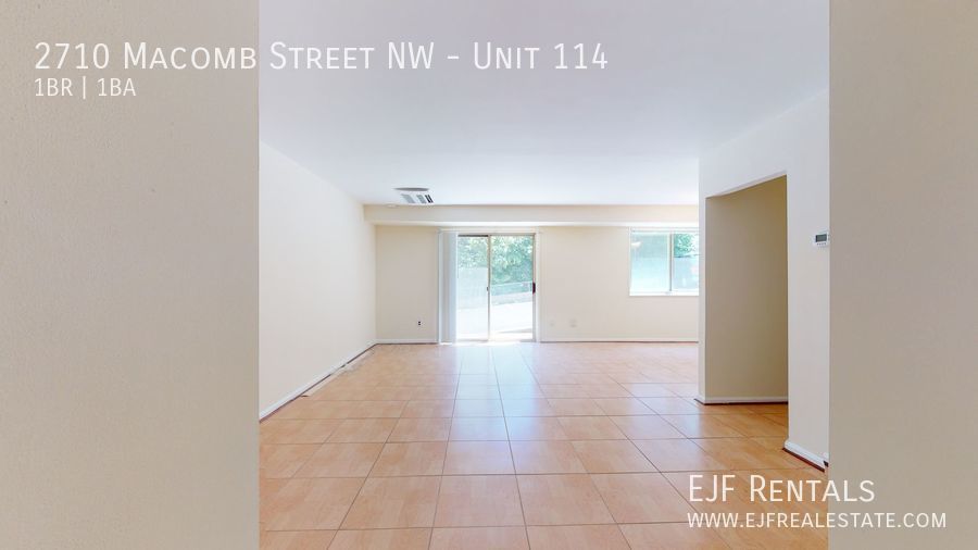 Large Cleveland Park One Bedroom W/Private Patio, Spacious Living Area, & More! property image