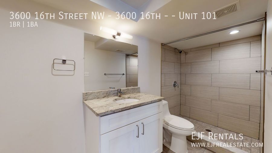 Sleek and Updated One Bedroom/One Bathroom in Mount Pleasant W/Stacked Washer/Dryer, Stainless Steel Appliances, & More! property image
