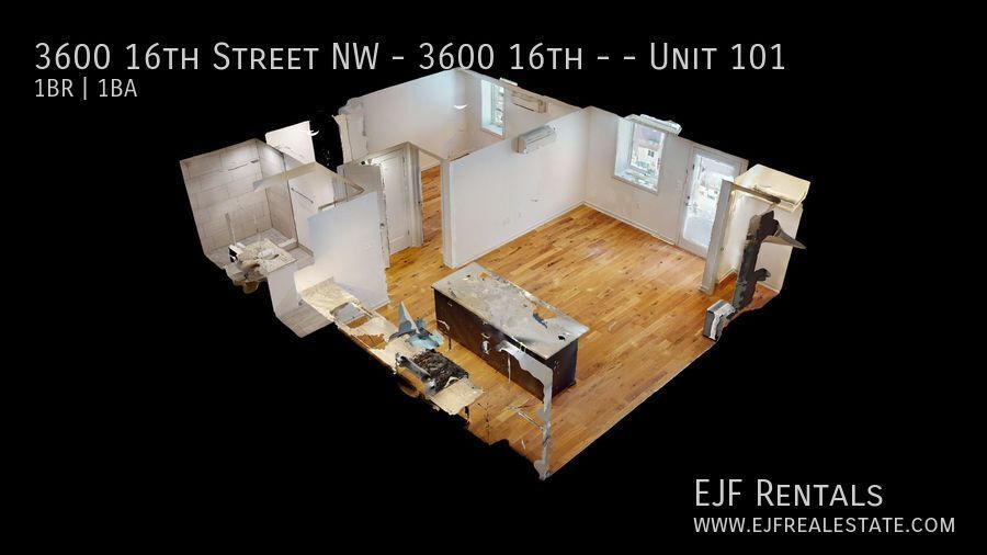 Sleek and Updated One Bedroom/One Bathroom in Mount Pleasant W/Stacked Washer/Dryer, Stainless Steel Appliances, & More! property image