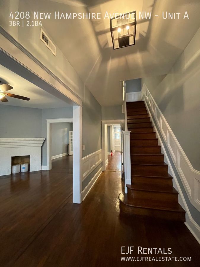 Beautiful Petworth Row House On Grant Circle Park W/Parking Included, Pets Welcomed, Updated Kitchen, & More! property image