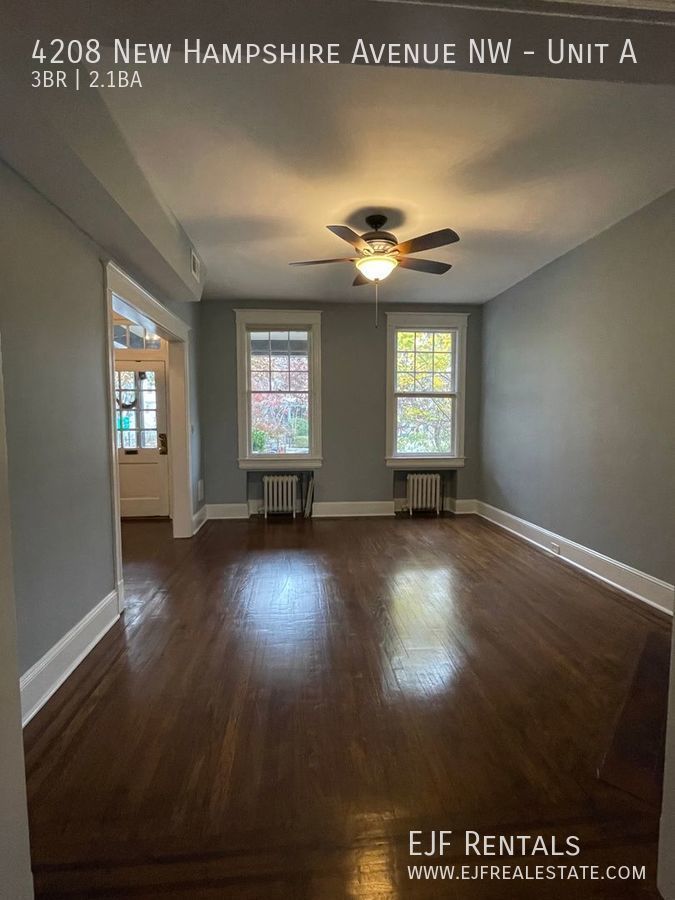 Beautiful Petworth Row House On Grant Circle Park W/Parking Included, Pets Welcomed, Updated Kitchen, & More! property image