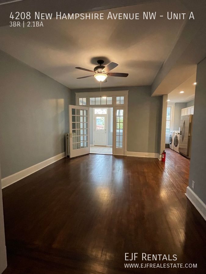 Beautiful Petworth Row House On Grant Circle Park W/Parking Included, Pets Welcomed, Updated Kitchen, & More! property image