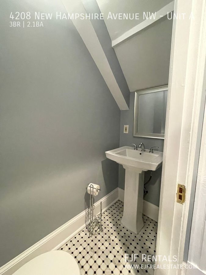 Beautiful Petworth Row House On Grant Circle Park W/Parking Included, Pets Welcomed, Updated Kitchen, & More! property image