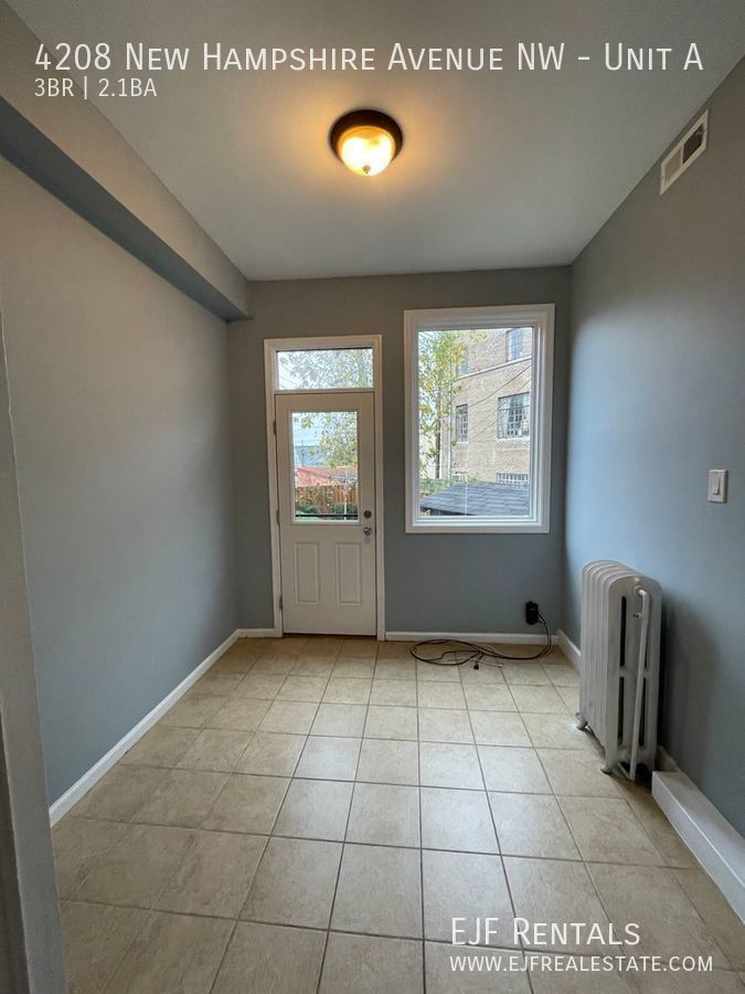 Beautiful Petworth Row House On Grant Circle Park W/Parking Included, Pets Welcomed, Updated Kitchen, & More! property image