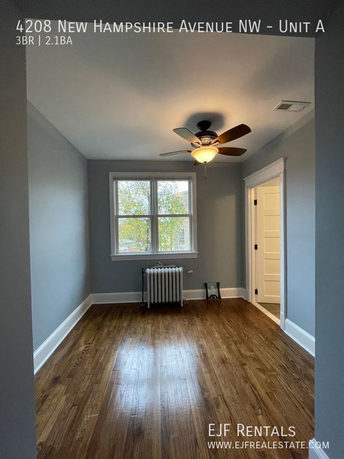 Beautiful Petworth Row House On Grant Circle Park W/Parking Included, Pets Welcomed, Updated Kitchen, & More! property image