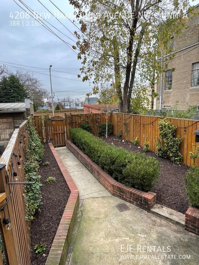 Beautiful Petworth Row House On Grant Circle Park W/Parking Included, Pets Welcomed, Updated Kitchen, & More! property image