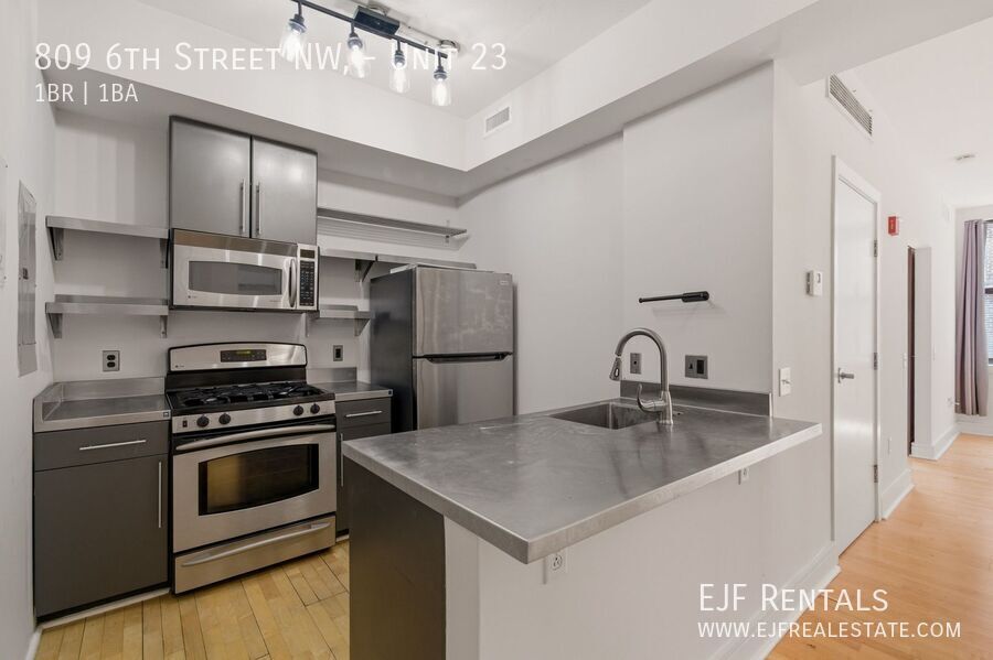 Sleek and Modern One Bedroom in Chinatown- Rooftop property image