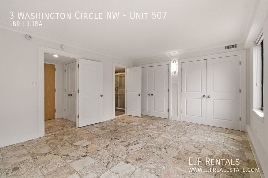 Stunning 1,000 Square Foot Washington Circle Apartment W/Garage Parking, Private Terrace, & Storage property image