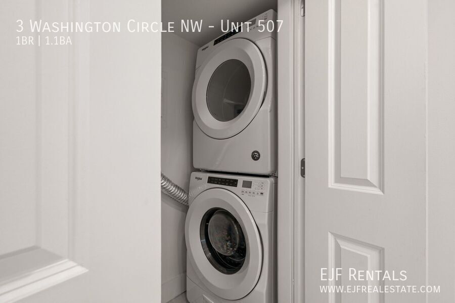 Stunning 1,000 Square Foot Washington Circle Apartment W/Garage Parking, Private Terrace, & Storage property image